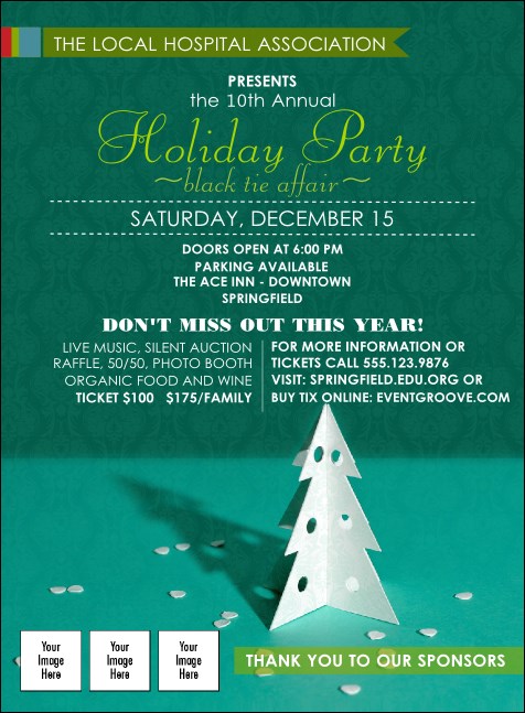 Paper Tree Invitation Product Front