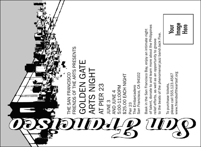 San Francisco BW Invitation