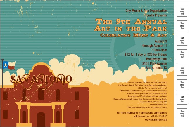 San Antonio Poster Product Front