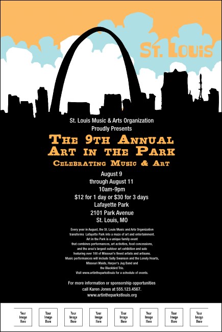 St. Louis Poster Product Front