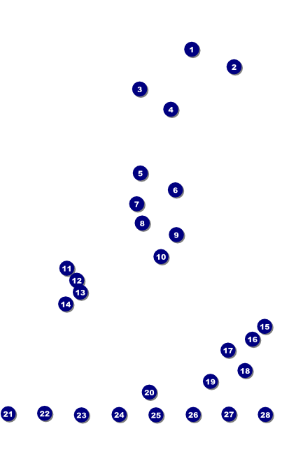 Golf Photo Logo Poster Front Field Markers