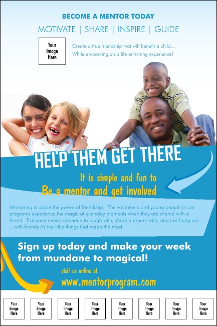 Mentoring Logo Poster Product Front