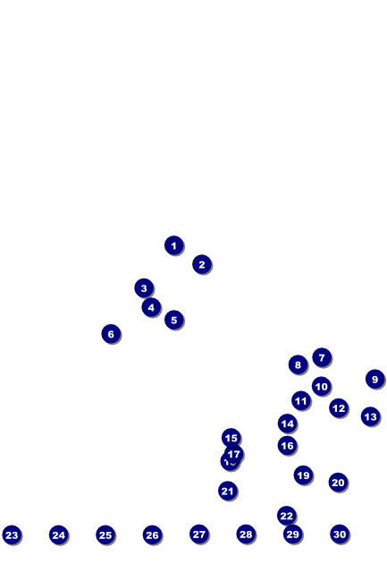 Food Festival Logo Poster Front Field Markers