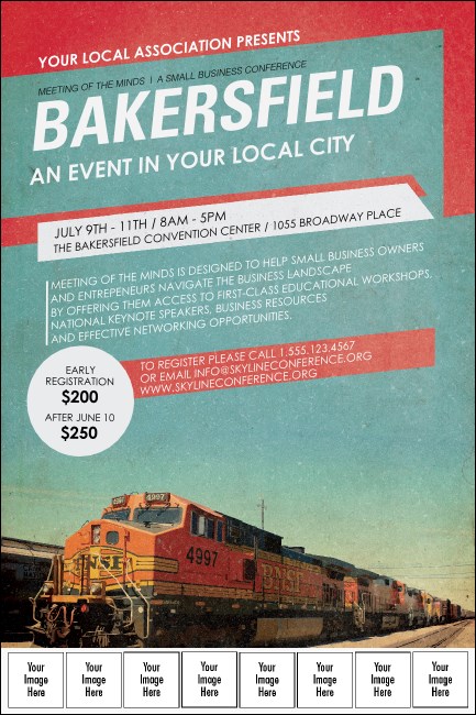 Bakersfield Logo Poster