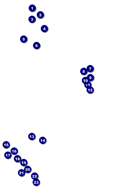 Tulsa Postcard Front Field Markers