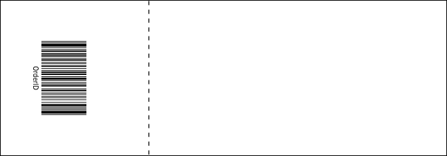 Hockey Badge Blue Raffle Ticket Product Back