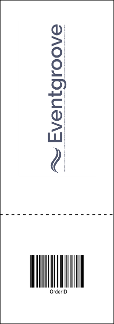 Year Parchment Paper Raffle Ticket Product Back