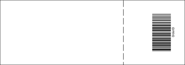 San Francisco Raffle Ticket (Black & White) Product Back