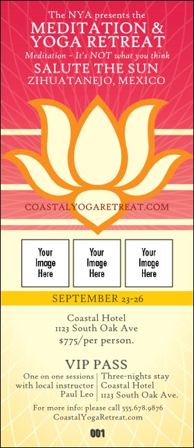 Lotus Flower VIP Pass Product Front