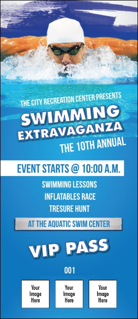 Swimming VIP Pass Product Front