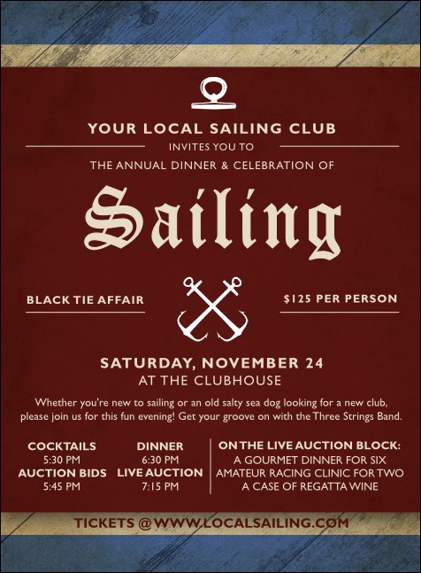 Sailing Invitation