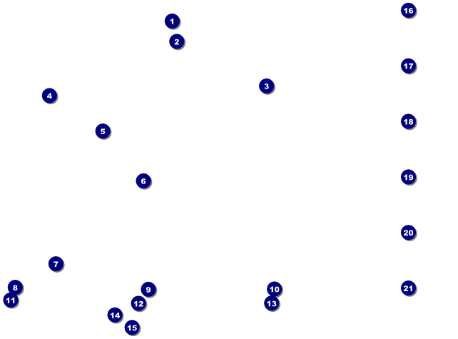 Star Theme Logo Flyer Front Field Markers