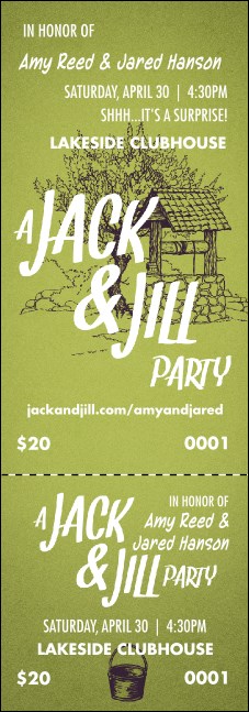 Jack and Jill Event Ticket Product Front