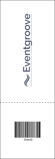 Pancake Breakfast Raffle Ticket Product Back