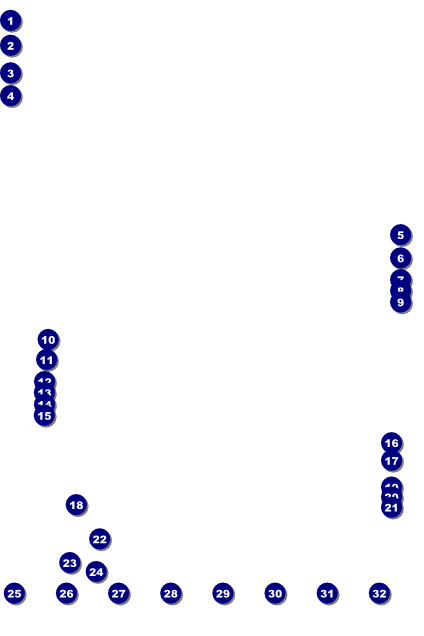 Bike A Palooza Logo Poster Front Field Markers