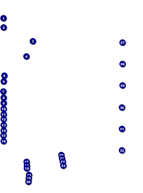 Fall Cut Paper Logo Flyer Front Field Markers