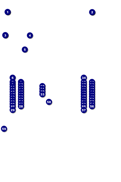 Basketball Schedule Poster Front Field Markers