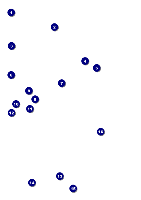 Atlanta Club Flyer Front Field Markers