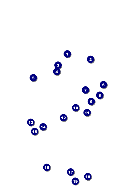 Delaware Club Flyer Front Field Markers