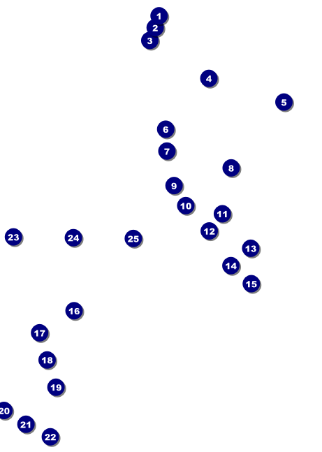 Contemporary Mixed Martial Arts Club Flyer Front Field Markers