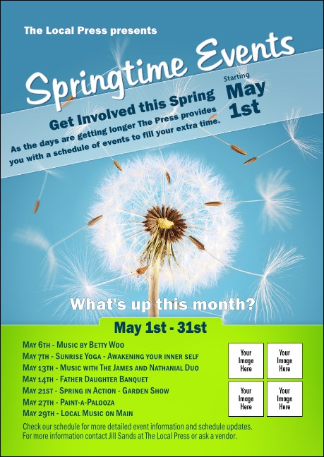 Dandelion Club Flyer