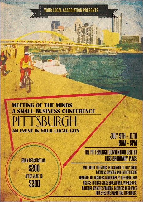 Pittsburgh 2 Club Flyer Product Front